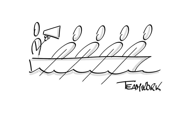 illustration for enhance teamwork