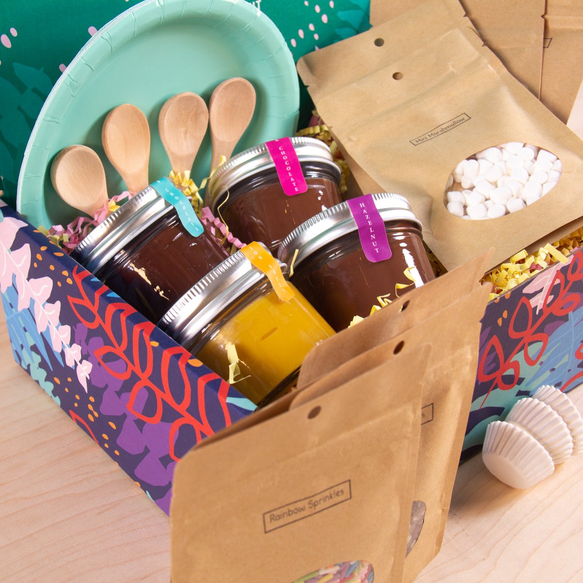 tinyB turnkey chocolate team building kit