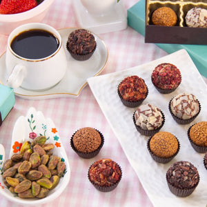 Chocolate Brigadeiro Collection For Brunch And Coffee