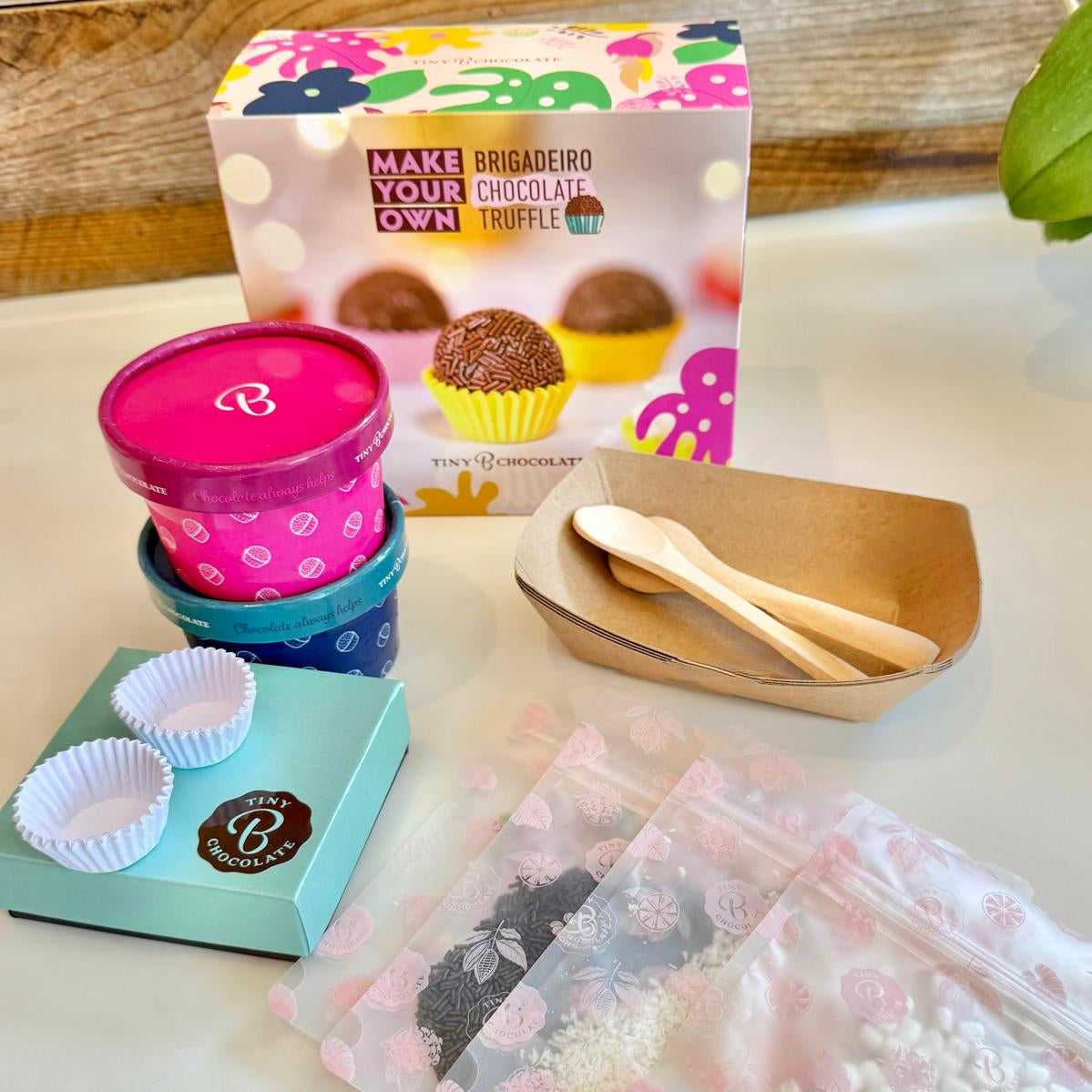 DIY Chocolate Brigadeiro Kit - Create Your Own Confectionery Magic