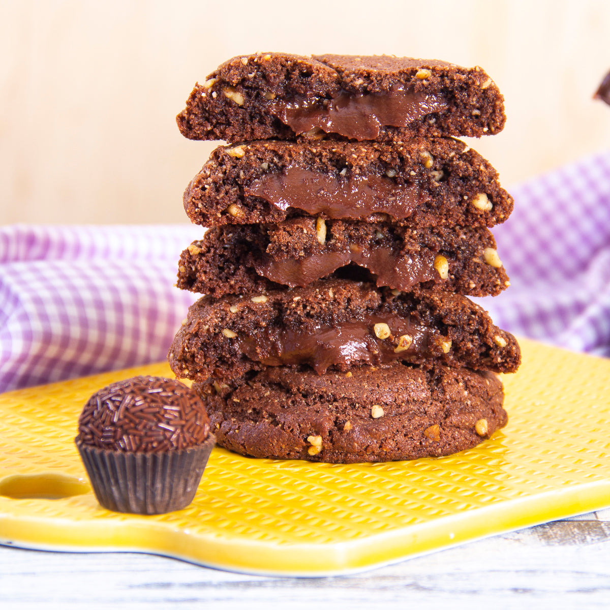 Brigadeiro Cookie Party Box with 20 cookies