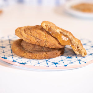 Snickerdoodle Cookies with Salted Caramel Brigadeiro - A Unique Taste Sensation