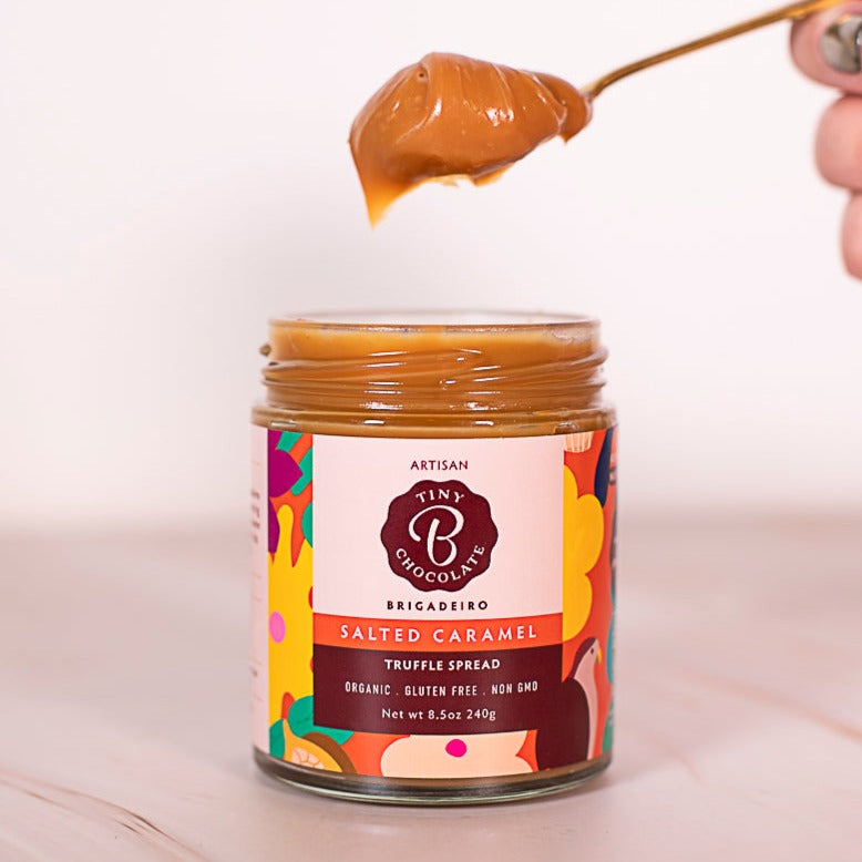 Salted Caramel Brigadeiro Spread