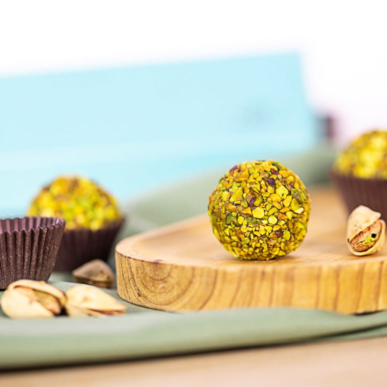4 or 8 Pistachio Brigadeiros