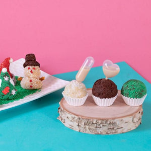 DIY - Holiday Brigadeiro Truffle Creation Kit - Craft Your Own Festive Delights