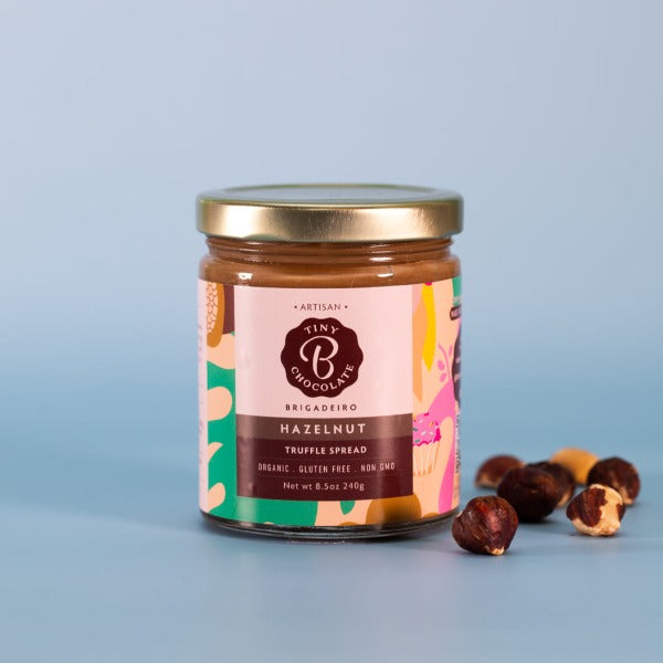 Hazelnut Nut Brigadeiro Truffle Spread Jar