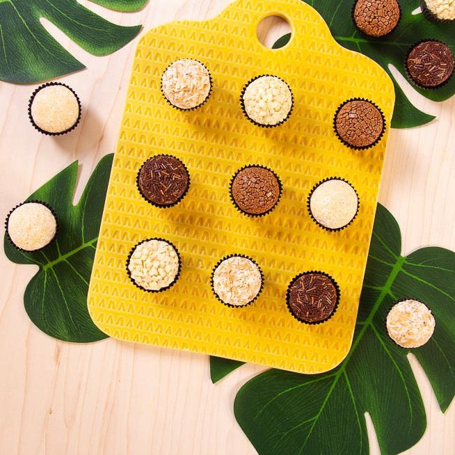 Fruity and tropical brigadeiros