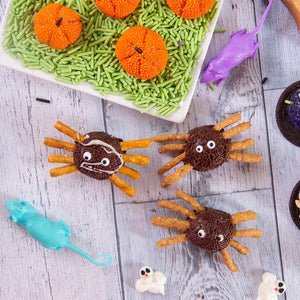 brigadeiro halloween spiders