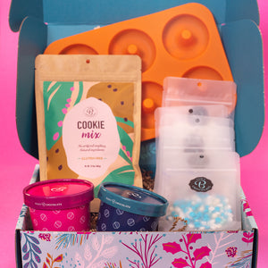Holiday DIY Donut Brigadeiro Cookie Kit - A Festive Baking Adventure